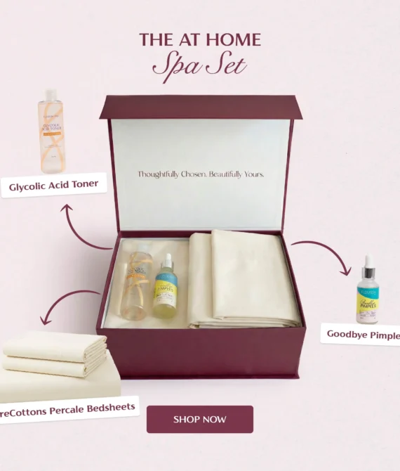 The at home spa set